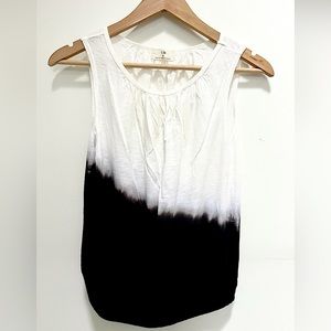 T.LA ombré tank top Size S from Anthropologie. Gathered elastic bottom.